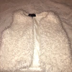 Fuzzy vest!